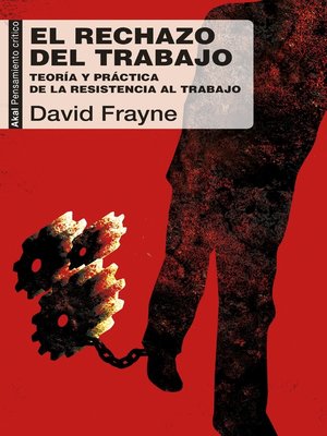 cover image of El rechazo del trabajo